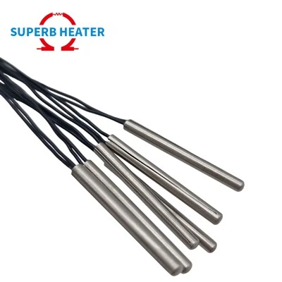 24V 44V 48V 25W 30W Tabung Pemanas Listrik Semi-melingkar Ganda Dengan Elemen Pemanas Retak Untuk Peralatan Semikonduktor dan Chip