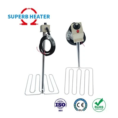 Pemanas PTFE dengan Pengontrol Suhu