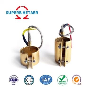 Copper Barrel Brass Band Heater Untuk Extruder