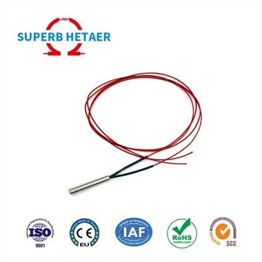 Mini Micro Miniatur Pensil Cartridge Heater Tegangan Rendah 12v 24v 36v 48v Elemen Pemanas
