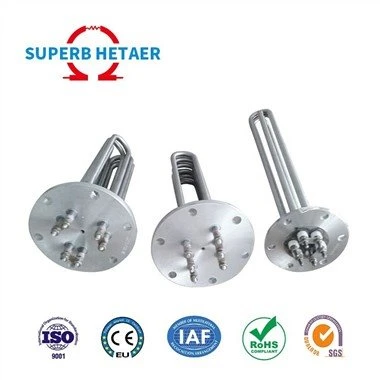 Pemanas Tangki Perendaman Stainless Steel untuk Tangki Minyak