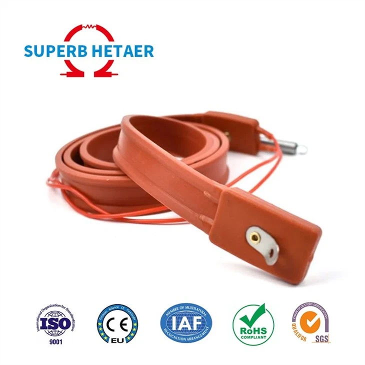 Flexible Silicon Rubber Drain Pipe Heaters
